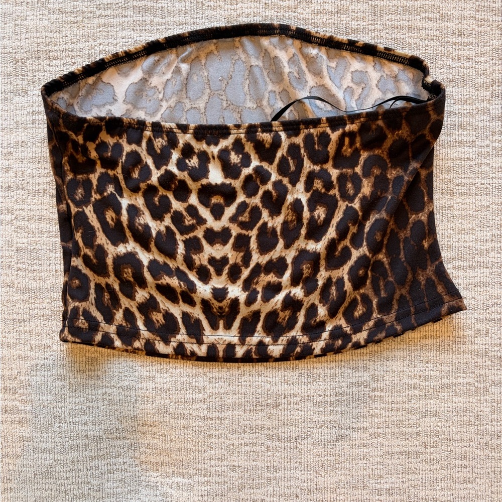 SHEIN Leopard Print Face Mask